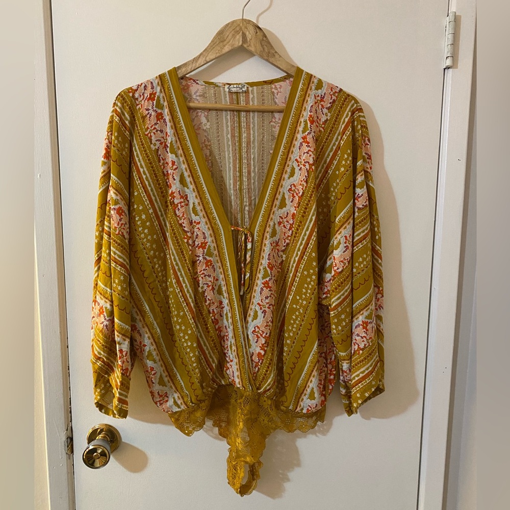 Free People Bodysuit